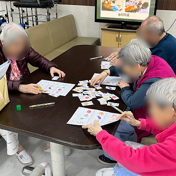 대구재활의학과, 상인요양병원 인지 프로그램 '장보기' 4