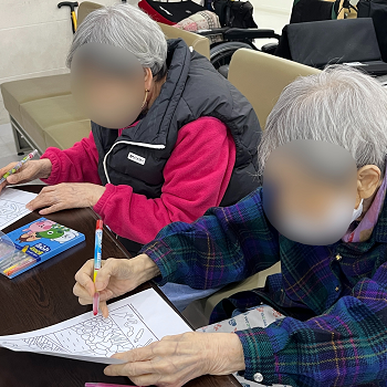 대구산재재활병원, 상인요양병원, 인지 프로그램 '같은그림찾기' 4