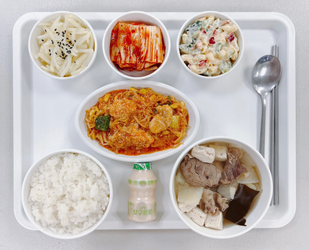 대구뇌경색재활병원, 상인요양병원, 대구알콩나물찜 식단