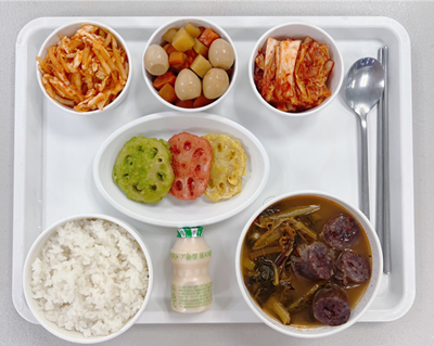 대구외래재활치료병원 상인요양병원 메뉴 삼색연근튀김