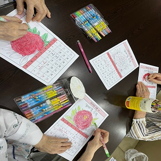 대구뇌출혈외래재활치료병원,상인요양병원,인지프로그램 "달력 만들기" 4