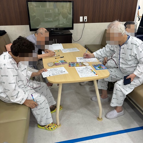 대구재활센터, 상인요양병원 인지 프로그램-숨은 그림 찾기