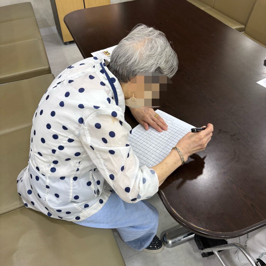 대구달서구요양병원, 상인요양병원 인지 프로그램 - 시 따라 쓰기