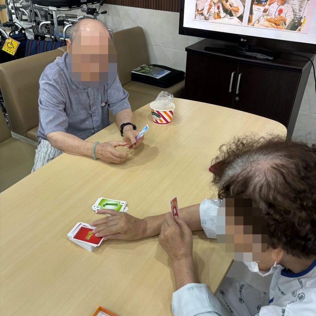 대구요양병원, 상인요양병원 인지 프로그램 - 원카드