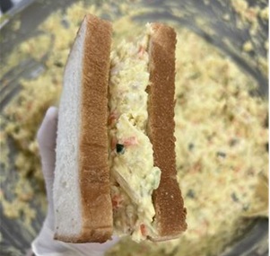 대구달서구재활병원, 상인요양병원 11월 식단 소개_감자 계란 샌드위치